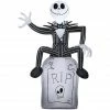Gemmy Airblown Inflatable Jack Skellington on Tombstone, Self-Inflates, G-74039 -Cts Halloween Decoration Shop 1445702