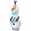 Gemmy Airblown-Olaf with Snowflake Inflatable Decor, G-115478 2 Gemmy Airblown-Olaf with Snowflake Inflatable Decor, G-115478 -Cts Halloween Decoration Shop 1454488