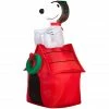Gemmy Airblown-Snoopy on House Inflatable Decor, G-19373 2 Gemmy Airblown-Snoopy on House Inflatable Decor, G-19373 -Cts Halloween Decoration Shop 1454495