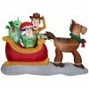 Gemmy Airblown-Toy Story with Sleigh Inflatable Decor, G-37598 1 Gemmy Airblown-Toy Story with Sleigh Inflatable Decor, G-37598 -Cts Halloween Decoration Shop 1454504