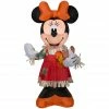 Gemmy 3.5 ft. Airblown Inflatable Minnie Holding Cornucopia, G-2262226 -Cts Halloween Decoration Shop 1539069