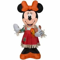 Gemmy 3.5 ft. Airblown Inflatable Minnie Holding Cornucopia, G-2262226