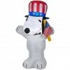 Gemmy Airblown Patriotic Snoopy with Hat and Flag Decor 2 Gemmy Airblown Patriotic Snoopy with Hat and Flag Decor -Cts Halloween Decoration Shop 1634569