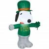 Gemmy Airblown St. Patrick's Day Snoopy Decor -Cts Halloween Decoration Shop 1634575