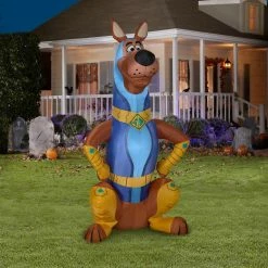 Gemmy Airblown Super Scoob from Scoob Movie Inflatable Decor -Cts Halloween Decoration Shop 1634577 A1