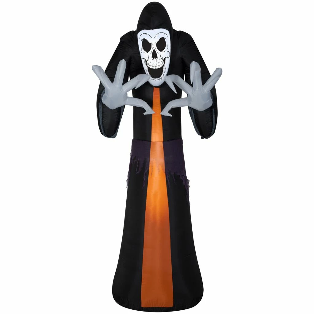 Gemmy Airblown Reaper Inflatable Decoration, G-221121 3 Gemmy Airblown Reaper Inflatable Decoration, G-221121