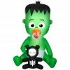 Gemmy Animated Airblown Nom-Nom Monster Baby with Pacifier Inflatable Decoration, G-221180 -Cts Halloween Decoration Shop 1694648