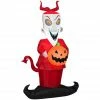 Gemmy Airblown-Lock from Nightmare Before Christmas-SM-Disney, G-224999 -Cts Halloween Decoration Shop 1694690