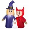 Gemmy Airblown-Treater Trio-MD Scene (WM) -Cts Halloween Decoration Shop 1694715