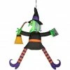 Gemmy Airblown-Crashing Witch with Spell Book-MD (HD) 2 Gemmy Airblown-Crashing Witch with Spell Book-MD (HD) -Cts Halloween Decoration Shop 1694721