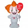 Gemmy Airblown-Stylized Pennywise-MD-Warner Brothers (WM) 1 Gemmy Airblown-Stylized Pennywise-MD-Warner Brothers (WM) -Cts Halloween Decoration Shop 1694726