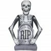 Gemmy Photorealistic Airblown Skeleton with Tombstone Inflatable Decoration, G-228102