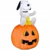 Gemmy Airblown-Snoopy on Pumpkin-MD-Peanuts (WM) -Cts Halloween Decoration Shop 1694797