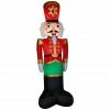 Gemmy Airblown Mixed Media Luxe Nutcracker -Cts Halloween Decoration Shop 1736993