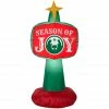 Gemmy Airblown Inflatable Outdoor Season of Joy Sign