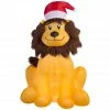 Gemmy Airblown Mixed Media Lion -Cts Halloween Decoration Shop 1737072