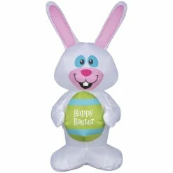 Gemmy Airdorable Airblown Whimsical Easter Bunny