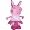 Gemmy Airblown Peppa Pig In Easter Outfit SM -Cts Halloween Decoration Shop 1874516