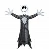 Gemmy Airblown Inflatable Hanging Jack Skellington -Cts Halloween Decoration Shop 1904187