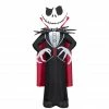 New! Gemmy Airblown Inflatable Jack Skellington as Vampire -Cts Halloween Decoration Shop 1904208