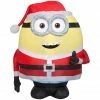 New! Gemmy Airblown Inflatable Minion Otto in Santa Suit, G-110007 -Cts Halloween Decoration Shop 1935109