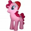 New! Gemmy Airblown Inflatable Pinkie Pie with Santa Hat, G-110600 -Cts Halloween Decoration Shop 1935112