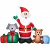 New! Gemmy Airblown Inflatable Santa and Friends, G-117596 2 New! Gemmy Airblown Inflatable Santa and Friends, G-117596 -Cts Halloween Decoration Shop 1935140